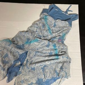 Diesel silk halter dress size large